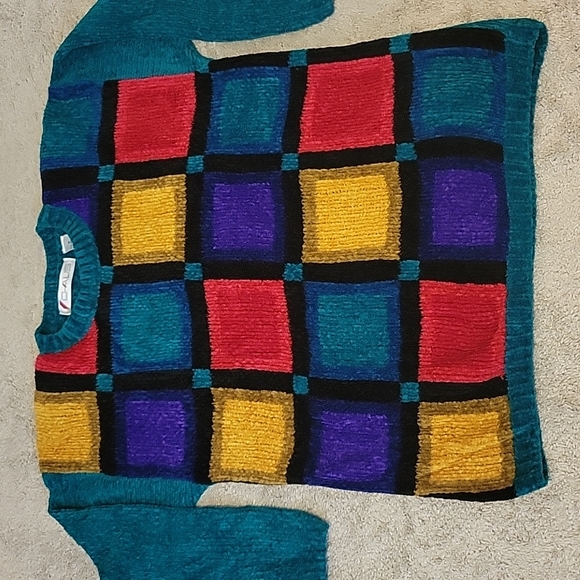 CHAUS VINTAGE PULLOVER OVERSIZED SWEATER...UNISEX - Picture 2 of 11